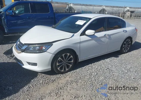 2015 Honda Accord Sport from USA, damaged, VIN 1HGCR2F59FA217312
